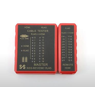 cctv tester: Çoxfunksiyalı kabel testi cihazı – NSS-681 HDMI-RJ45 OULLX — 3