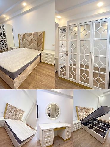 taxt tumba: İkinəfərlik çarpayı, 2 tumba, Termo, Dolab, İşlənmiş — 1