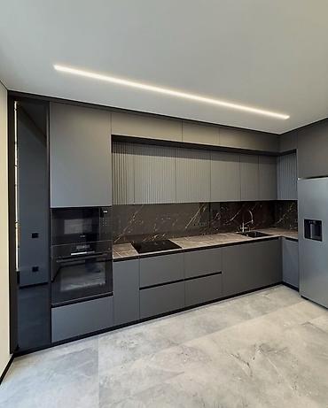 quxnu mebeli: Müasir dizaynlı mətbəx mebeli komplekti - Üslub: minimal və loft — 1