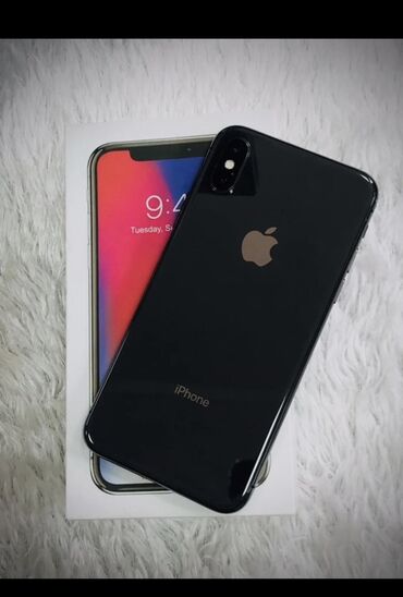 glorious model o: IPhone X, 64 ГБ, Черный, Гарантия, Беспроводная зарядка, Face ID