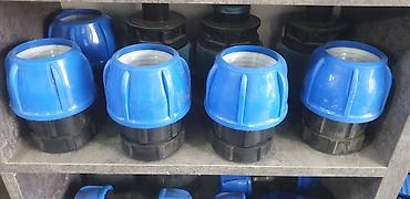 Муфты для соединения труб: Компрессионные фитинги TEBO technics для ПНД труб. В ассортименте — 26