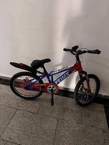 Спорт и хобби: Uşaq velosipedi – FEIMX MTB tipli - Rəng: qırmızı-mavi ağ naxışlarla — 1