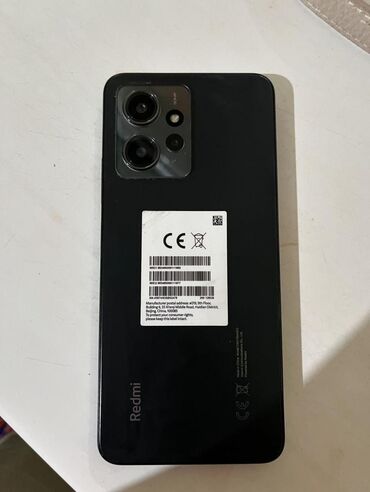 чехлы для телефона и планшета: Xiaomi, Redmi Note 12, Б/у, 128 ГБ, цвет - Черный, 2 SIM