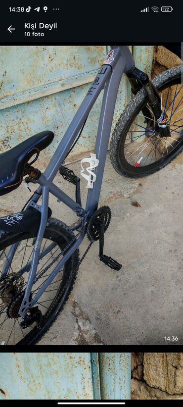 İdman velosipedləri: Dağ velosipedi 26" — 10