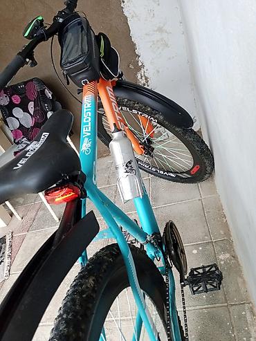 İdman velosipedləri: Velostrim dağ velosipedi - Çərçivə: yüngül alaşımlı, turkuaz-narıncı — 4
