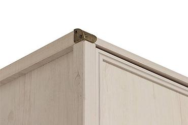 Книжные полки: Шкаф пенал пристенный 2Д (Magellan 2D1S), коллекции Магеллан, Сосна — 3