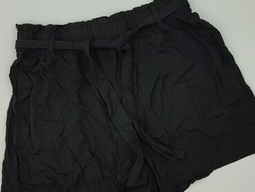 dżinsy czarne z wysokim stanem: Sinsay, Shorts for women, size L