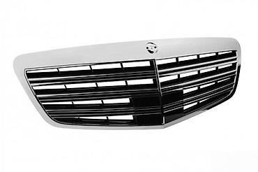AMG MASKA GRILL HROM CRNA MERCEDES S W221 | Prednja maska resetka