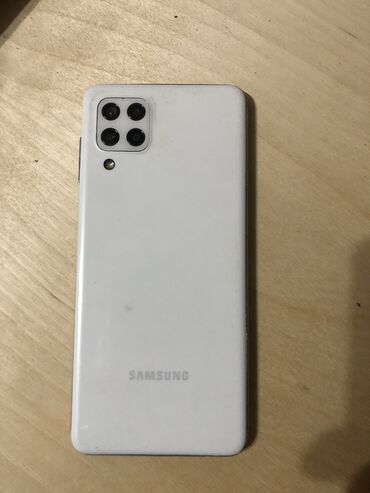 телфон самсунг: Samsung Galaxy M32, Колдонулган, 128 ГБ, түсү - Ак, 2 SIM