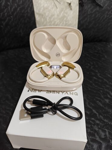 Qulaqcıqlar: Simsiz (Bluetooth) Qulaqcıqlar, rəng - Bej — 6