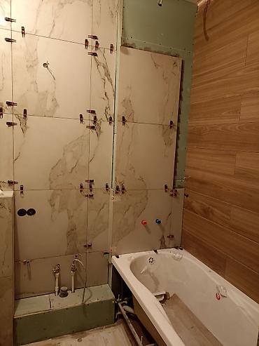 Укладка плитки: Укладка плитки в ванной | Керамогранитая плитка | Вертикальная укладка Больше 6 лет опыта — 2