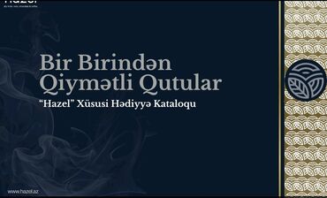 karton qutu satışı: "İlin hər anını daha da özəl etmək üçün 25+ çeşidli hədiyyəlik qutular