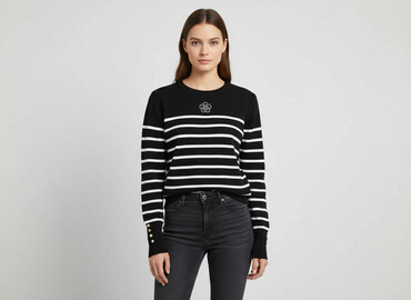 modbis swetry: Sweter damski, rozmiar S