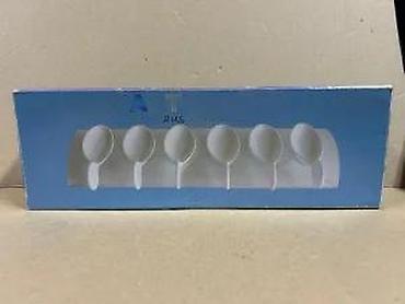 Ostala kuhinjska oprema: Set porcelanskih kašika za serviranje predjela – 6 komada - Dizajn za — 16