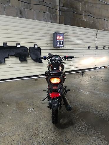 neon isiq: Model: Tufanan M-50N tərzində şəhər tipli motosiklet - Rəng: mat — 6