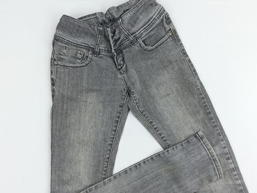 spodnie damskie jeans grawik: Jeansy damskie, S