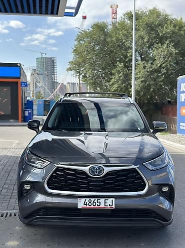 Toyota: Toyota Highlander: 2021 г., 2.5 л, Автомат, Гибрид, Кроссовер — 2