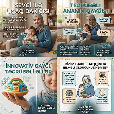 teddi ayı haqqında məlumat: Sevgi ilə uşaq baxıcısı - 3, 4, 5 aylıq körpələrə və ya 1 yaşındakı — 3