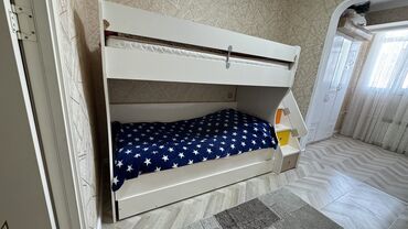 işlənmiş spalni: 2 mertebeli, Bazali, matrasla birge