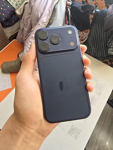 Техника и электроника: IPhone 17 Pro, Б/у, 256 ГБ, Синий, 96 % — 1