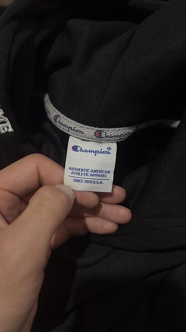 кен булун: Эркектердин толстовкасы, XL, Champion, Жаңы, түсү - Кара, Өзү алып кетүү, Акылуу жеткирүү, Акысыз жеткирүү — 6