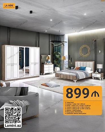 tek kiravatlar: Yataq Dəsti – La Mini Tərkibi və ölçülər: - Çarpayı: 1 ədəd, 160 × — 1