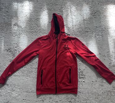 Спортивные костюмы: Мужской спортивный костюм, L (EU 40), Under Armour, Новый, цвет - Красный, Самовывоз