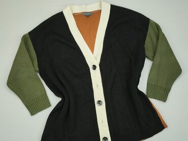 czarne t shirty damskie w serek: Knitwear, Primark, L (EU 40), condition - Good