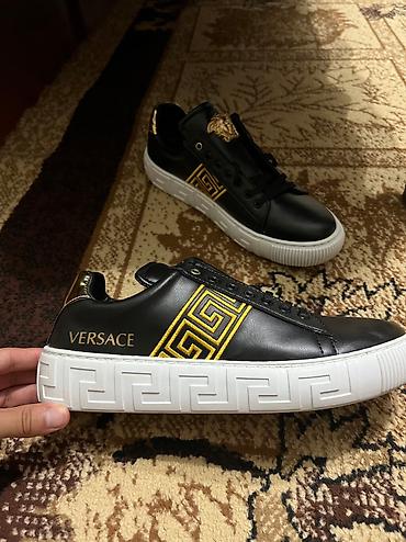 обувь секонд хенд оптом: Мужские кроссовки, 44, Versace, Новый, цвет - Черный, Платная доставка — 4