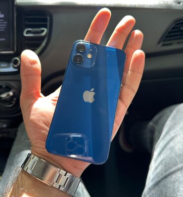 Apple iPhone: IPhone 12, 64 GB, Mavi, Sənədlərlə