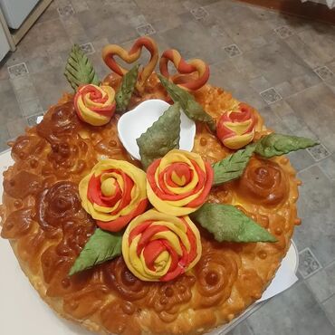 Выпечка, хлебобулочные изделия: КАРАВАЙ Каравай на заказ,каравай на заказ Бишкек каравай сватовство — 21