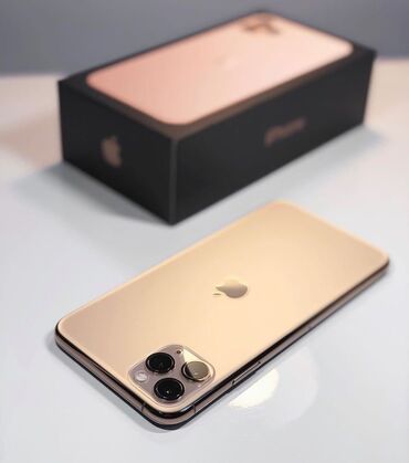 iphone 11 pro satışı: IPhone 11 Pro, Qızılı, Face ID
