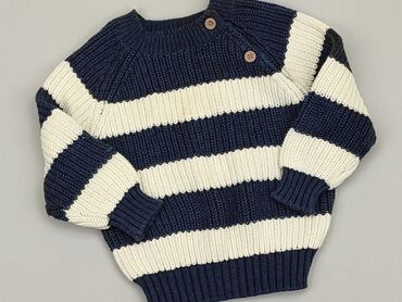 czapka zimowa niemowlęca z pomponem: Sweter, So cute, 12-18 m, stan - Bardzo dobry