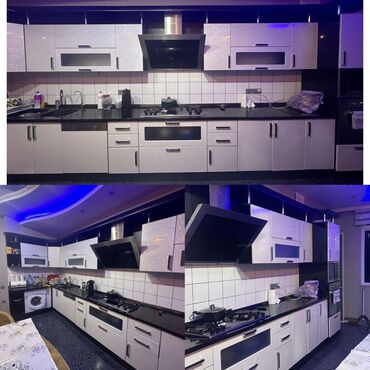 hazir metbex mebelleri: Metbex mebeli 800₼ satilir .Olcu 5 metrQaz,moyka,aspiratr daxil