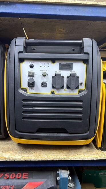 портативный генератор: Инверторный бензогенератор (портативный, в шумозащитном корпусе)