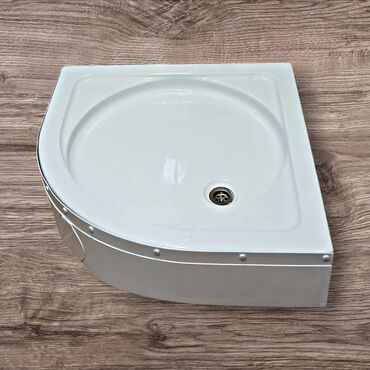 Duş poddonları: Duş poddonları fiber akril material. ölçülər mövcuddur YENİ — 1