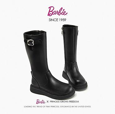 Сапоги Barbie (коллаборация Princess Grows Freedom) - Цвет: черный -