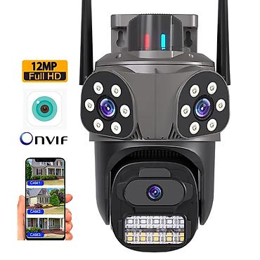 ev ucun kamera: 12MP Xarici Ağıllı Təhlükəsizlik Kamerası – IP66 suya davamlı - 12MP — 2