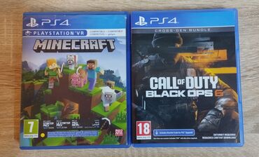 сони плэйстейшен: Продаются два б/у диска для ps4 и ps5 - Call of Duty Black ops 6 и