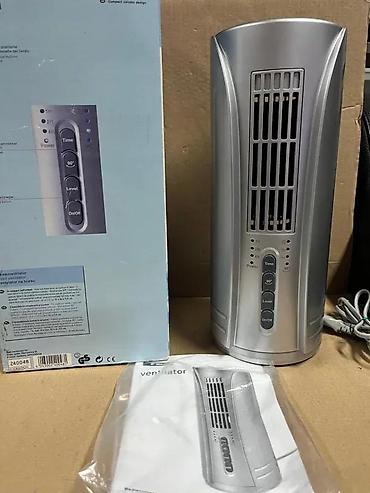 Stubni ventilatori: Kompaktni tornjić ventilator za sto - Dizajn kolone – zauzima malo na lalafo.rs — 4 Stubni ventilatori: Kompaktni tornjić ventilator za sto - Dizajn kolone – zauzima malo — 4