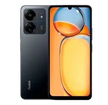 телефон fly iq4405 quad: Redmi 13C, 128 GB, rəng - Qara, Barmaq izi