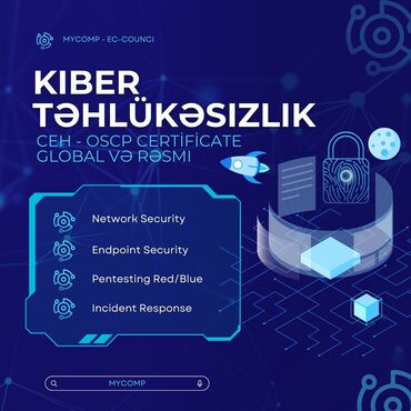 komputer kursları: Kompüter kursu, Microsoft Windows, Programlaşdırma, Şәbәkә administratorluğu, Fərdi