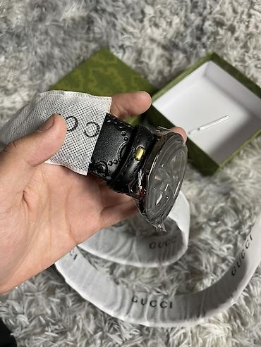 Жеке буюмдар: Кайыш, Gucci, Материалы: Нукура булгаары, Унисекс, Жаңы — 2