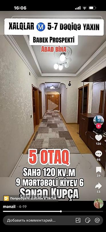 goranboyda ev satilir: Balakən, 5 otaqlı, Köhnə tikili, 120 kv. m — 1