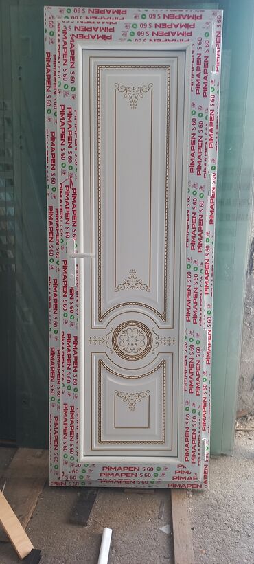 Plastik qapılar: Yeni Plastik qapı Zamok ilə, Zəmanətli, Pulsuz quraşdırma, Ödənişli çatdırılma, Pulsuz çatdırılma, Rayonlara çatdırılma — 6