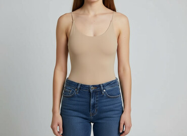 body bezowe hm: Amisu, Body damskie, rozmiar XS