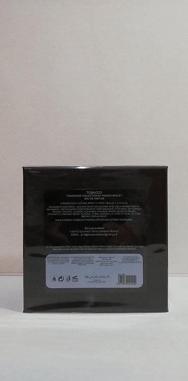 tobacco parfem: FRANCK BOCLET TOBACCO EDP100ML | Franck Boclet Tobacco edp100ml — 3