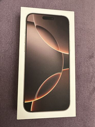 amerikadan iphone: IPhone 16 Pro Max, 512 GB, Desert Titanium