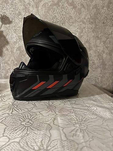 mapet 2ci el les: Moto dəbilqə – tam üzlü, çevrilən (flip-up) model - Rəng və dizayn — 3