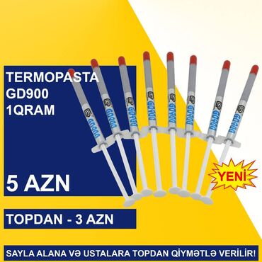Termopasta: Termopastalar və Termopadlar SAYLA ALANA VƏ USTALARA TOPDAN QİYMƏTLƏ — 15